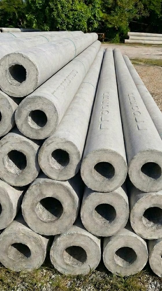 Postes de concreto centrifugado de alta especificación para proyectos energéticos y grandes obras civiles — PRECOLL S.A.S.